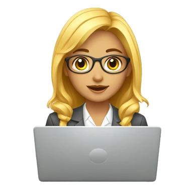 psychologist girl laptop sticker