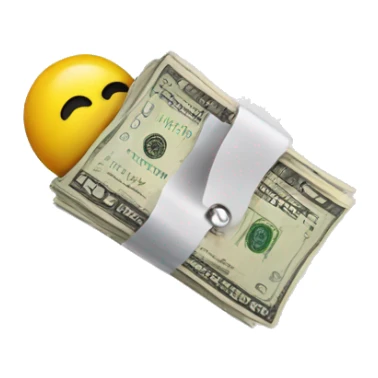 magnet attracting money sticker