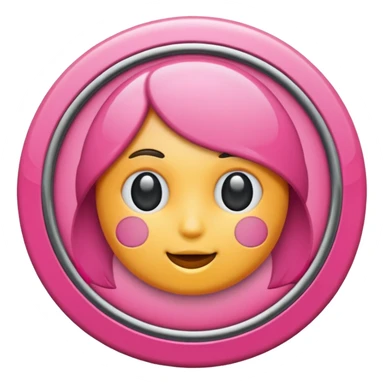 shop pink icon sticker