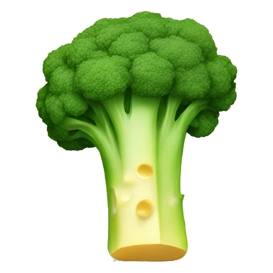 Broccoli with cheese  sticker