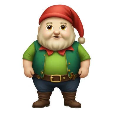  Lutin obese  sticker