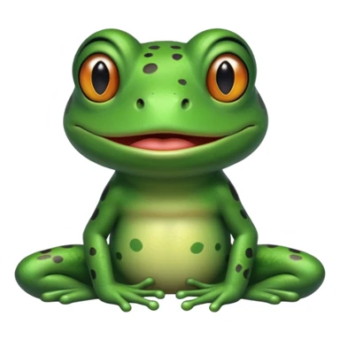 froge with a "32.60" neck tattoo  sticker