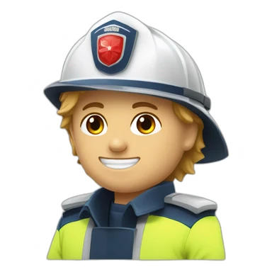 Pompiers et policiers et médecin  sticker