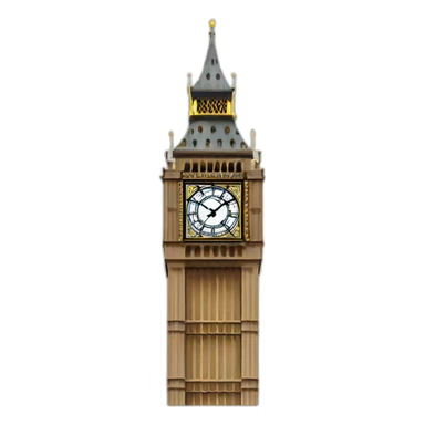 london big ben sticker