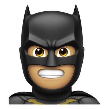 Batman travis scoot emoji sticker