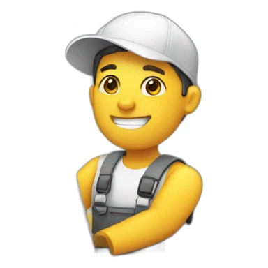 working on it sticker