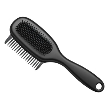 air cushion comb for hair with flexible bristles sticker