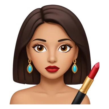 Latina maquillage  sticker