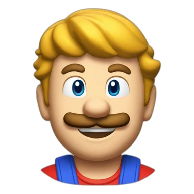 super mario level up sticker