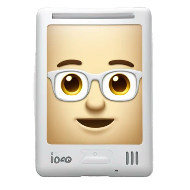 white kobo ereader sticker