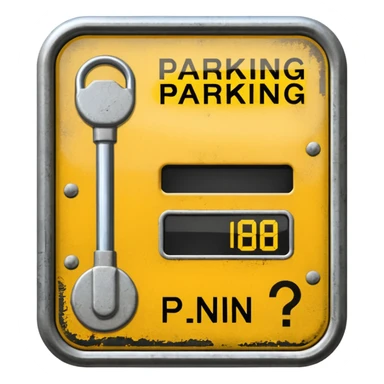 parking limiter sticker