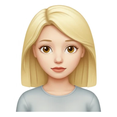 Poor ass blonde woman with no phone  sticker