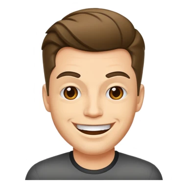 Theo von smiling very wide sticker