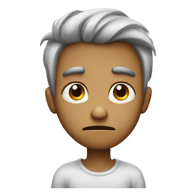 Wronged boy emoji  sticker