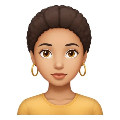 Fille métisse  sticker