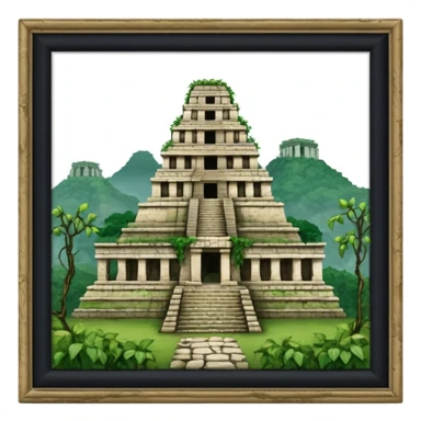 Ruinas de palenque  sticker