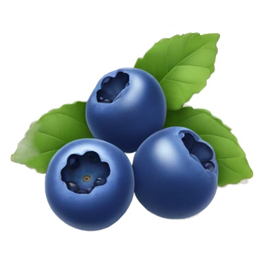 Blueberry sticker