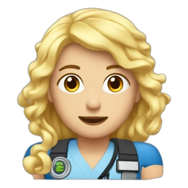 Ems une goute+emojis content sticker