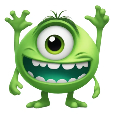 Mike wazowski sticker