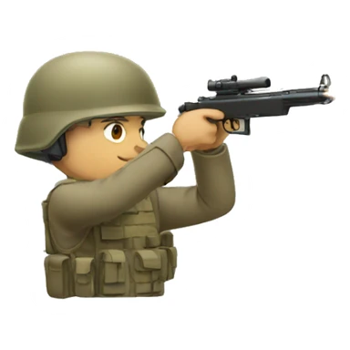 Tactical salute sticker