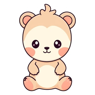 Skincare ositos niñas y todo sticker