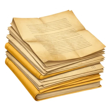 vintage papers sticker