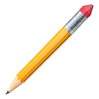 a pencil and ruler over a pattern, polished and modern look sticker