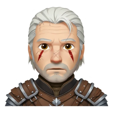 The Witcher 3 Geralt sticker