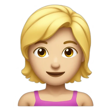 body builder White girl shape sticker