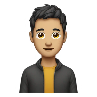 thibault in shape sticker