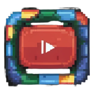 YouTube logo sticker
