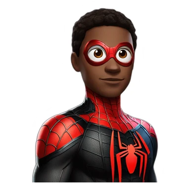 spider man miles morales sticker