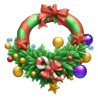 Christmas reef sticker