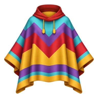 Poncho sticker