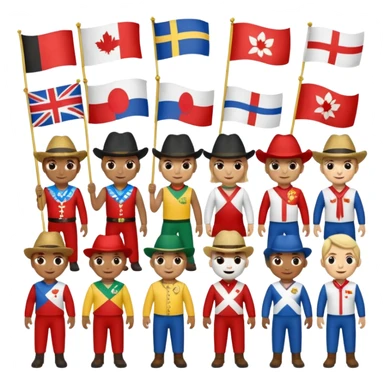 Countryhumans sticker