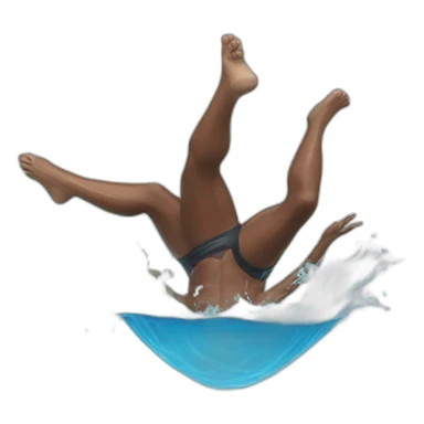 jump into water sticker