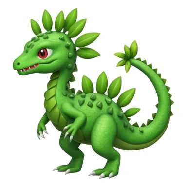 Shiftry-Cacturne-Grovyle-Fraxure-fusion sticker