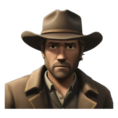 Arthur Morgan rdr2 sticker