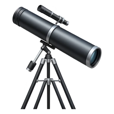 A telescope sticker