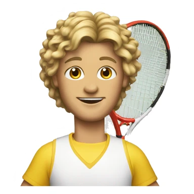 tennis in the 80s sticker