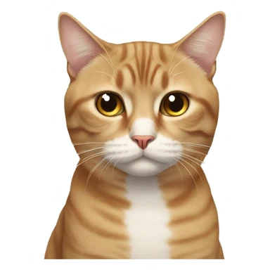 Unimpressed cat sticker