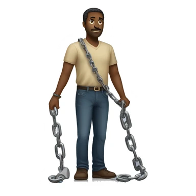 Husband ball and chain sticker