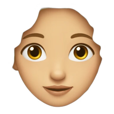 Fille grosse têtes petit corp sticker