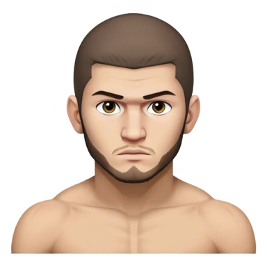 Ufc fighter khabib nurmagomedov sticker