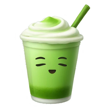 matcha boba sticker