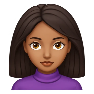 Morena parda sticker