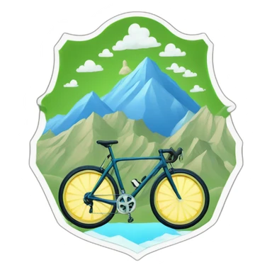 tour de crest sticker