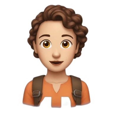 Millie boby brown sticker