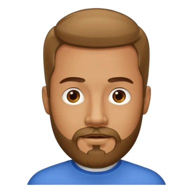 goatee beard sticker