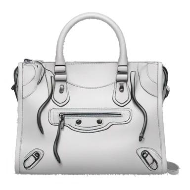 black bag balenciaga sticker